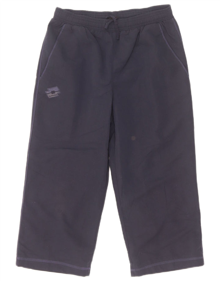 Lotto Mens Capri Tracksuit Trousers Small Navy Blue