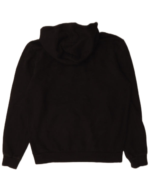 Puma Mens Graphic Hoodie Jumper Small Black Cotton