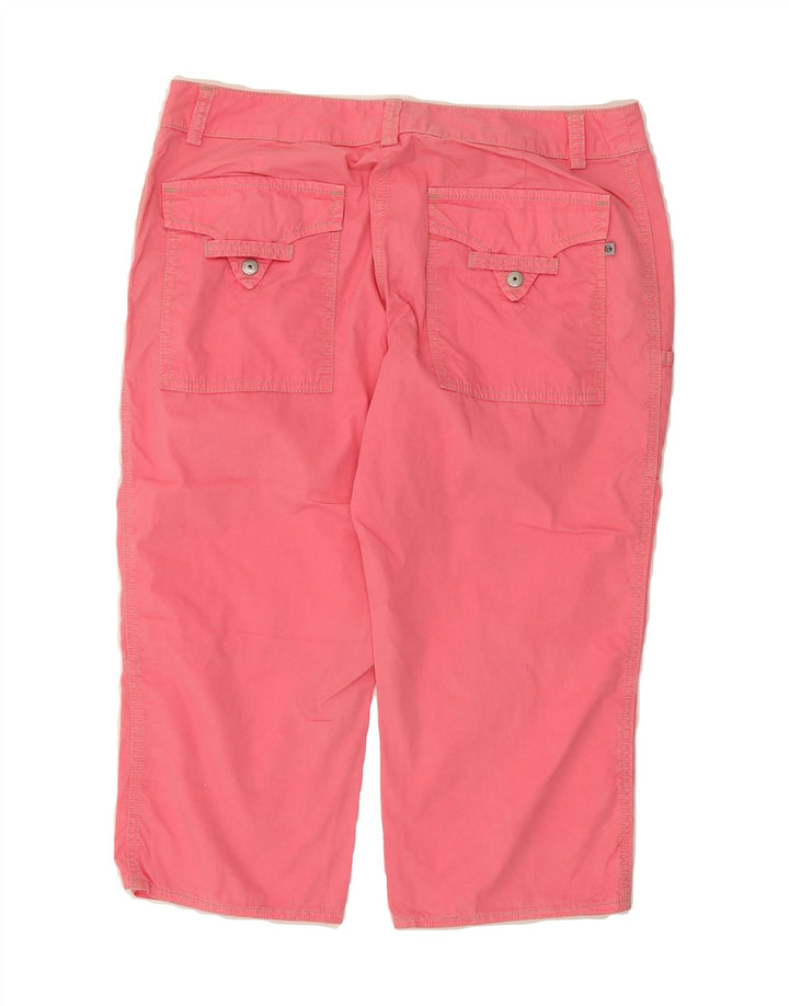 SERGIO TACCHINI Womens Bermuda Shorts IT 44 Medium W30 Pink Cotton Vintage Sergio Tacchini and Second-Hand Sergio Tacchini from Messina Hembry 