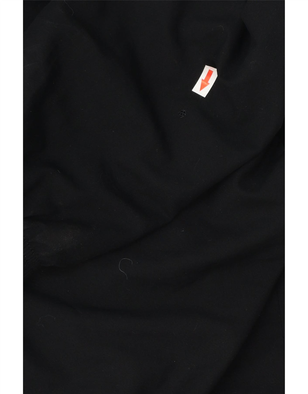 Nike Mens Tracksuit Top Jacket UK 38/40 Medium Black Polyester