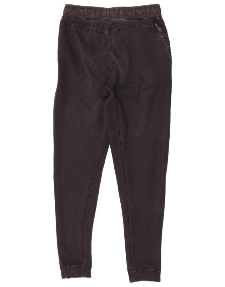 NIKE Mens Tracksuit Trousers Joggers Small  Black Cotton