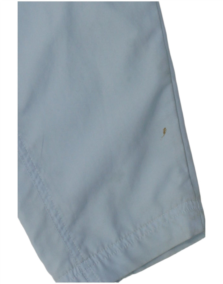 ADIDAS Womens Tracksuit Top Jacket UK 14 Large Blue Polyester