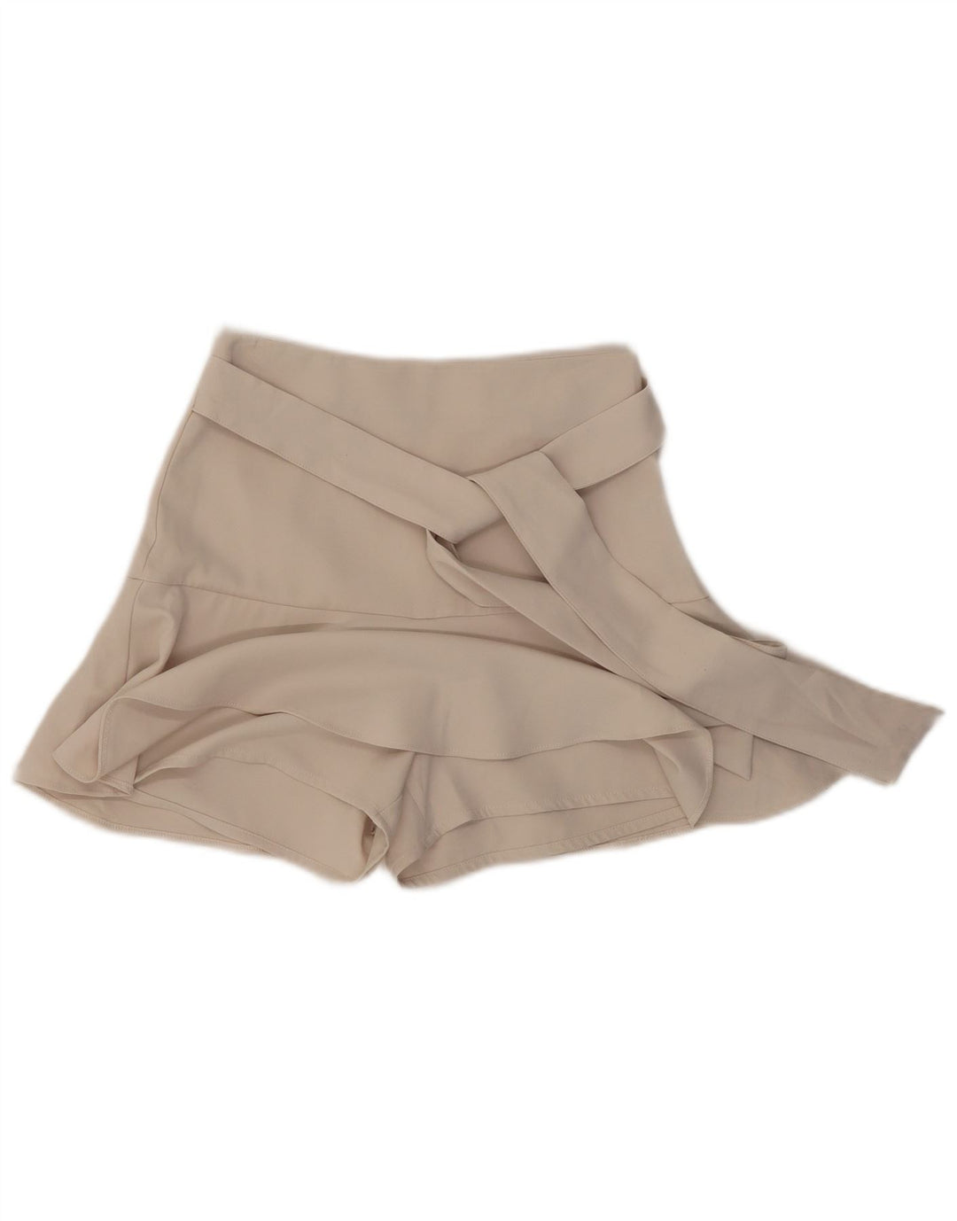 Zara Womens Skort UK 4 XS Beige Polyester