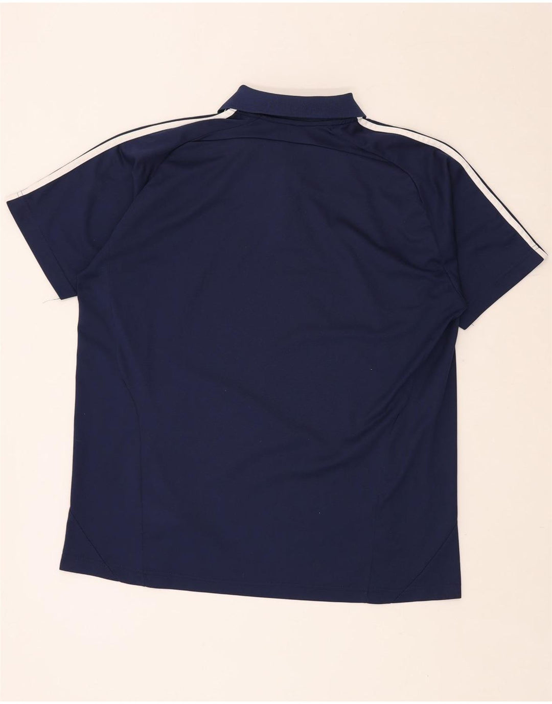 ADIDAS Mens Climalite Polo Shirt UK 46/48 XL Navy Blue Polyester