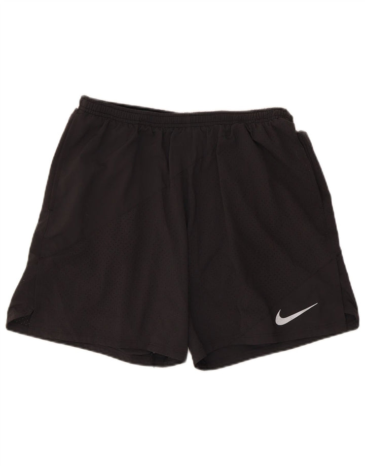 Nike Mens Dri Fit Sport Shorts Large Black Polyester