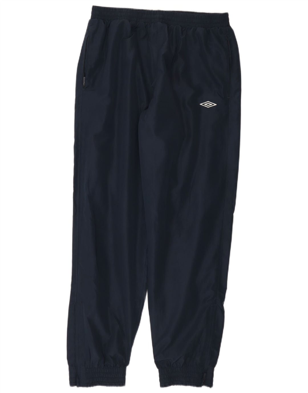 Umbro Mens Tracksuit Trousers Joggers Large Navy Blue Polyester