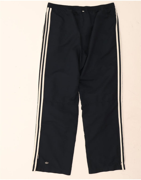 Adidas Womens Climashell Tracksuit Trousers UK 18 XL Navy Blue Polyester