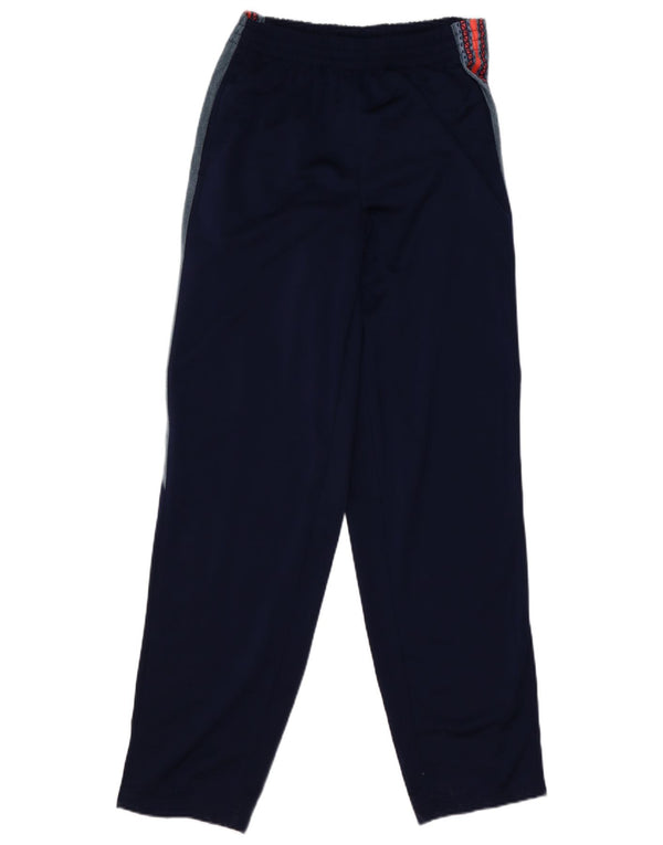 Diadora Mens Tracksuit Trousers UK 42 Large Navy Blue Colourblock