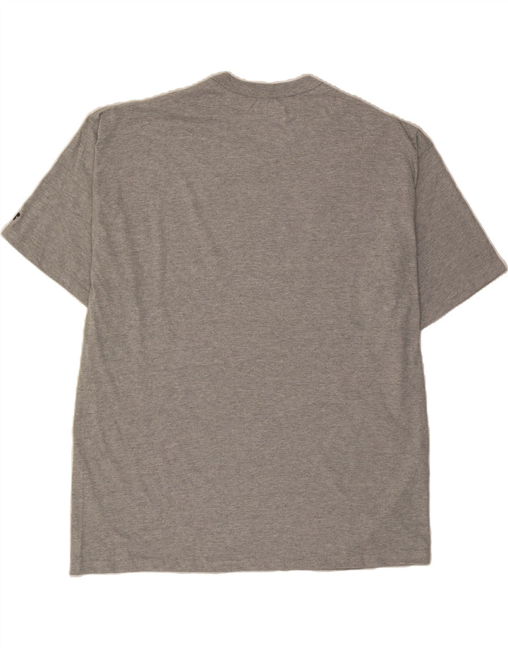 RUSSELL ATHLETIC Mens T-Shirt Top 2XL Grey Polyester Vintage Russell Athletic and Second-Hand Russell Athletic from Messina Hembry 