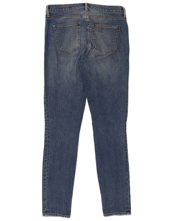 Gap Womens Distressed Skinny Jeans W28 L31 Blue Cotton