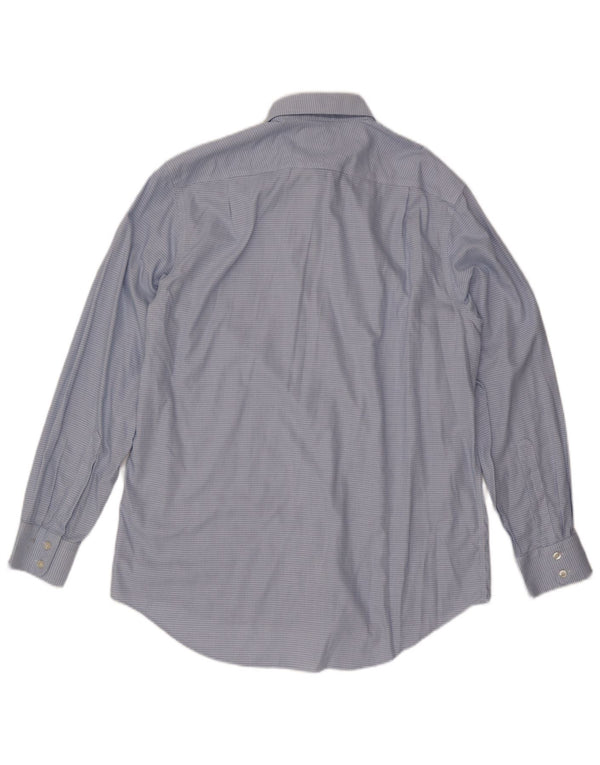 Charles Tyrwhitt Mens Classic Fit Shirt Size 42 16 1/2 Large Blue Gingham