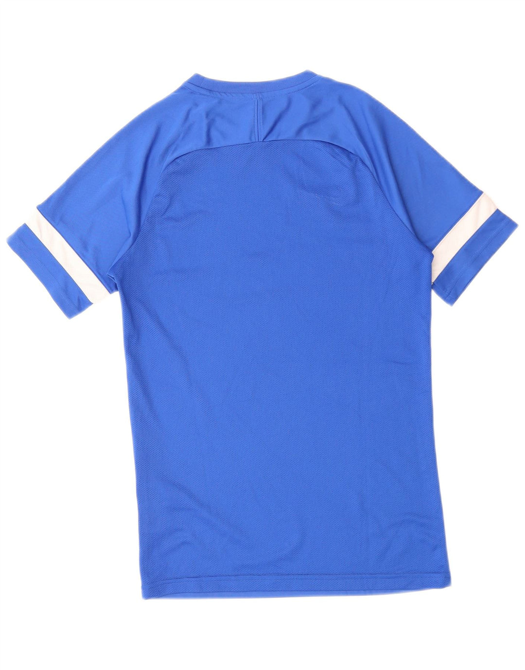 NIKE Mens Dri Fit T-Shirt Top Small Blue Colourblock Polyester