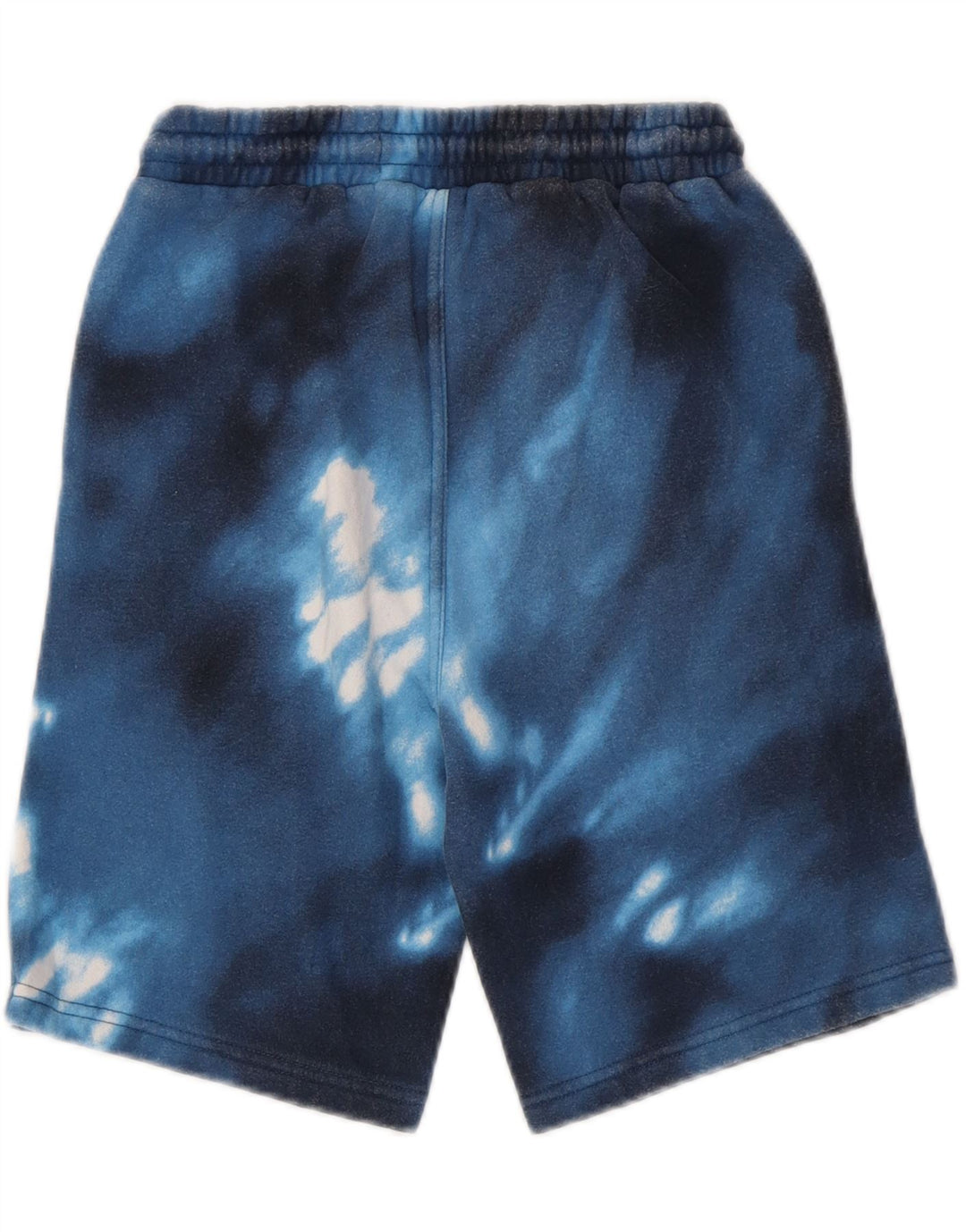 LEVI'S Boys Graphic Sport Shorts 12-13 Years Large Blue Tie Dye Cotton