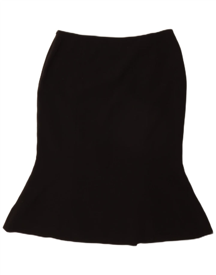 HOBBS Womens Trumpet Skirt UK 14 Large W32  Black Polyester