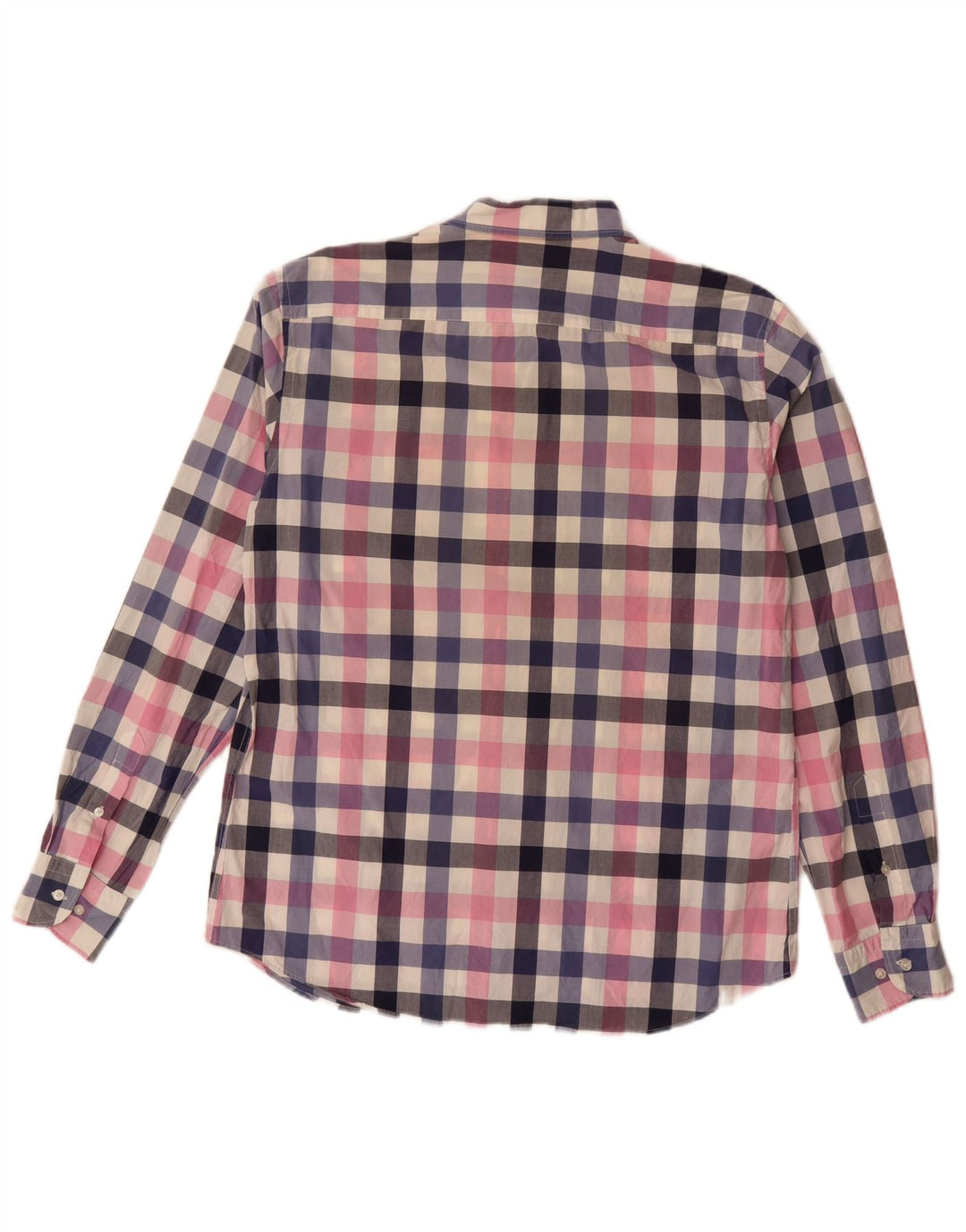 MASSIMO DUTTI Mens Slim Fit Shirt Large Multicoloured Check