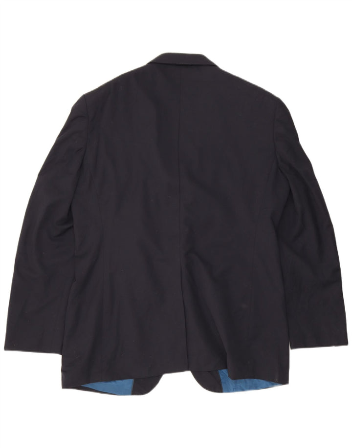 Marks & Spencer Mens Autograph Blazer Jacket UK 38 Medium Navy Blue