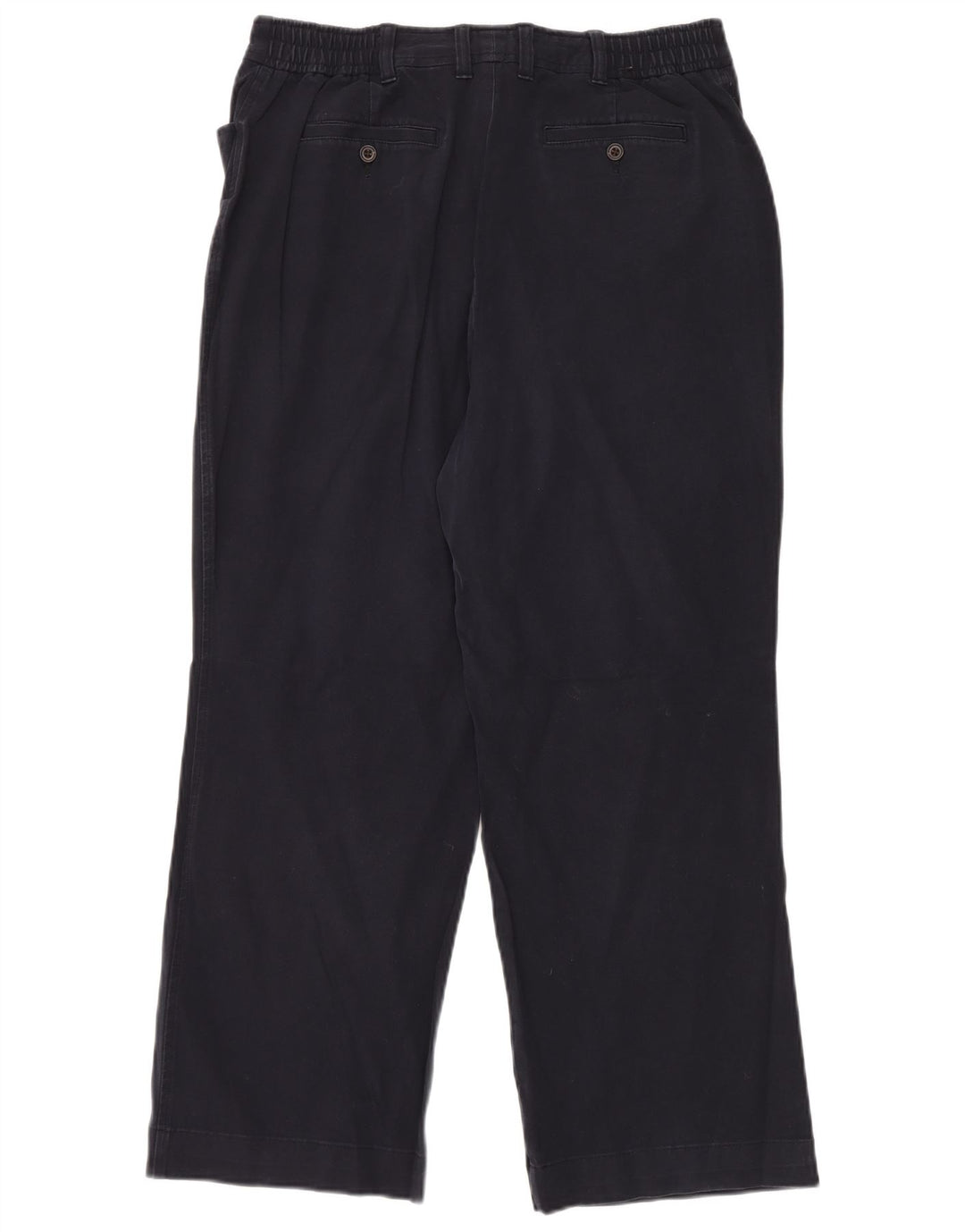 EDDIE BAUER Womens Blakely Fit Casual Trousers US 16 2XL W32 L32 Navy Blue