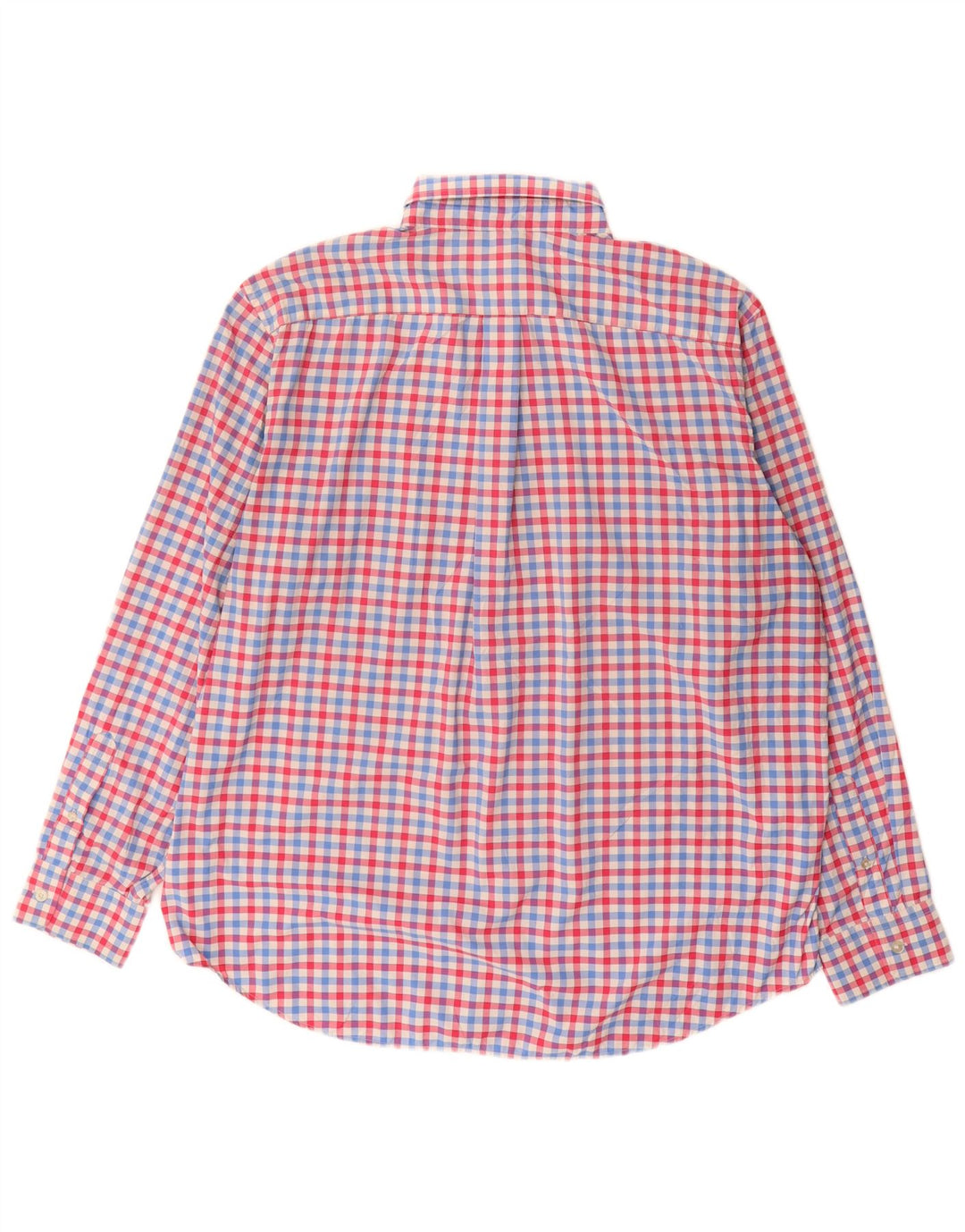 VINEYARD VINES Mens Classic Fit Shirt Large Multicoloured Gingham Nylon
