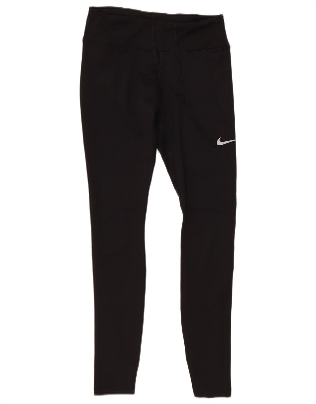Nike Womens Dri Fit Leggings UK 8 Small  Black Polyester