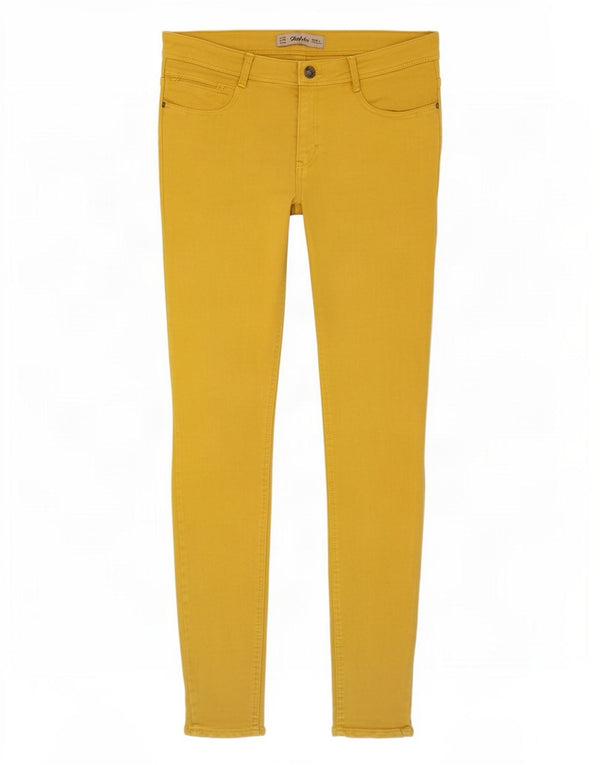 Zara Womens Trafaluc Skinny Jeans EU 38 Small W28 L30 Yellow