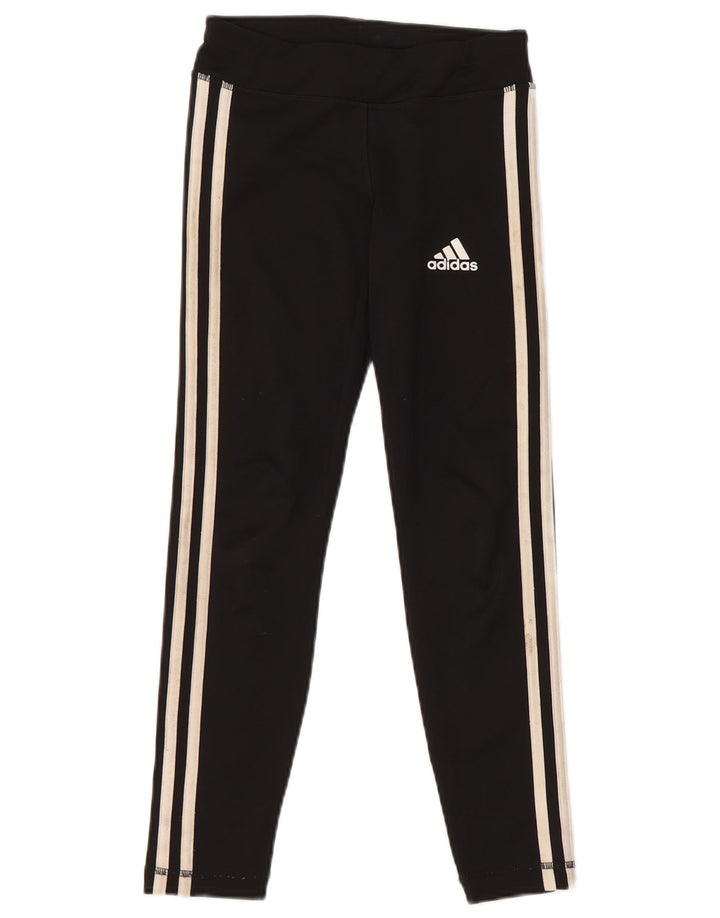 Adidas Girls Leggings 9-10 Years  Black Polyester