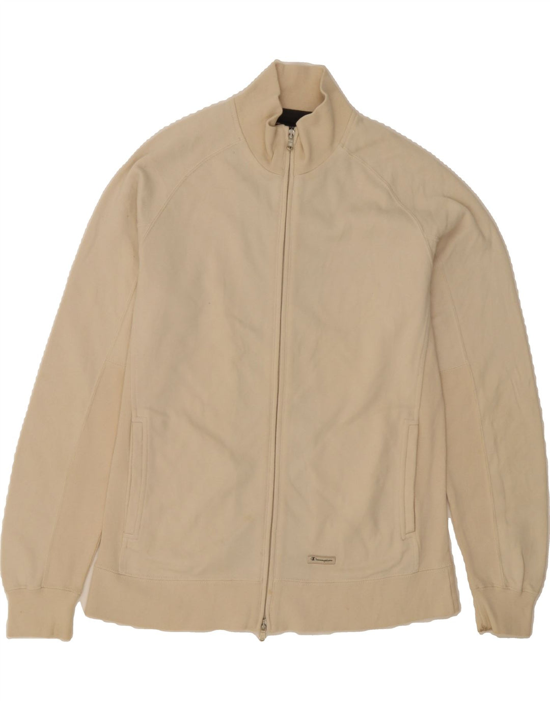 CHAMPION Mens Tracksuit Top Jacket XL White Cotton Vintage Champion and Second-Hand Champion from Messina Hembry 