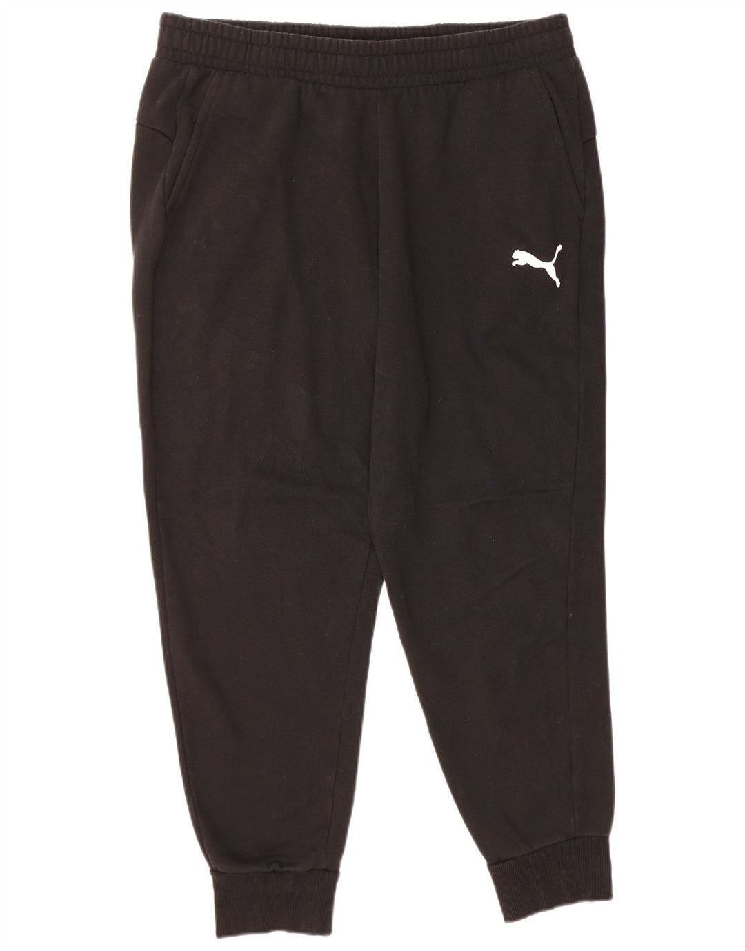 Puma Mens Tracksuit Trousers Joggers XL  Black Cotton