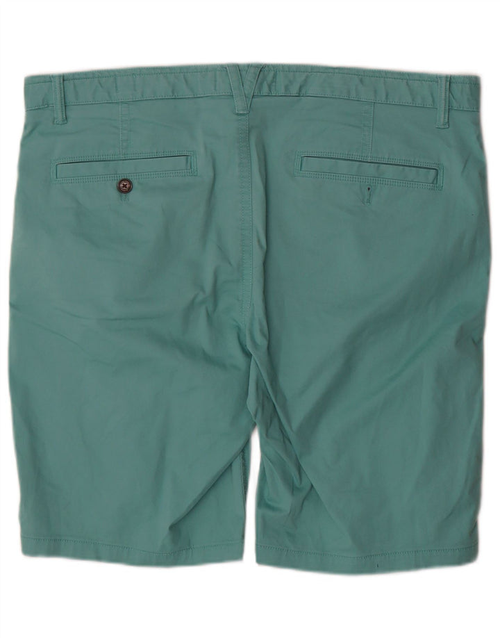 FAT FACE Mens Chino Shorts W38 XL  Turquoise Cotton