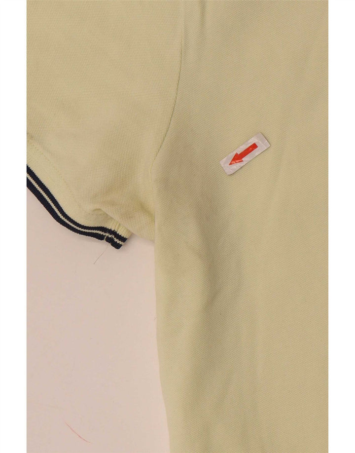 Blauer Mens Polo Shirt XL Yellow Cotton