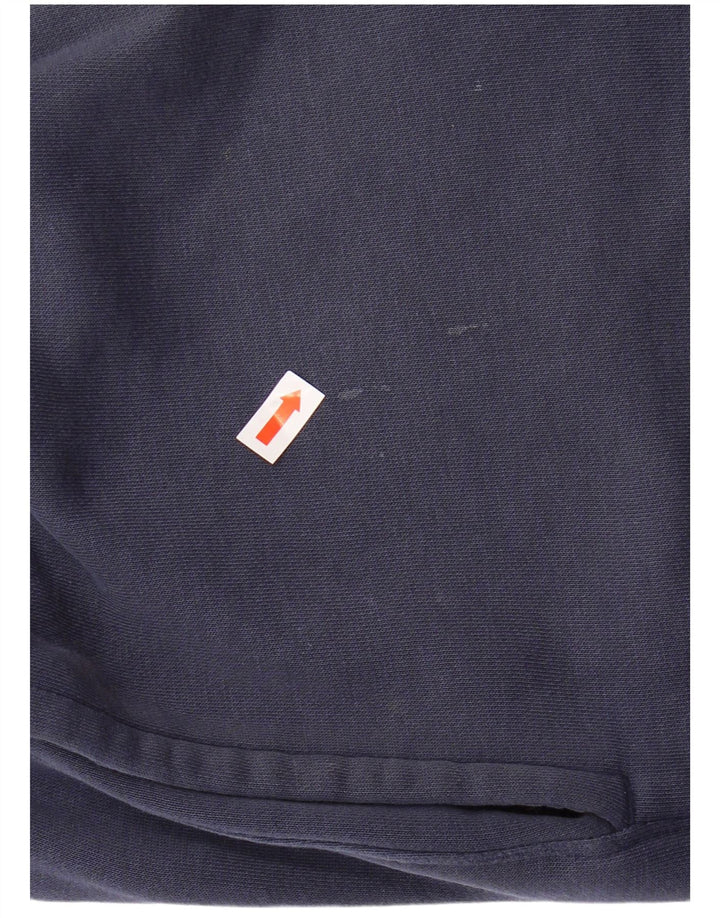 NIKE Mens Tracksuit Trousers Joggers Small  Navy Blue Cotton