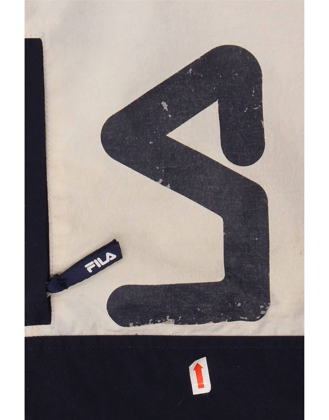 FILA Mens Graphic Windbreaker Jacket UK 44 2XL Multicoloured Colourblock