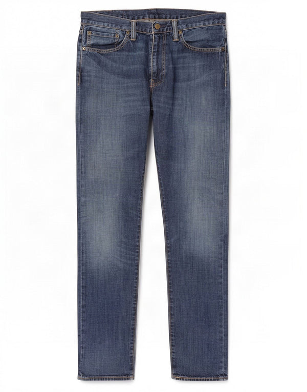 Levi's Mens 505 Straight Jeans W32 L32 Blue Cotton