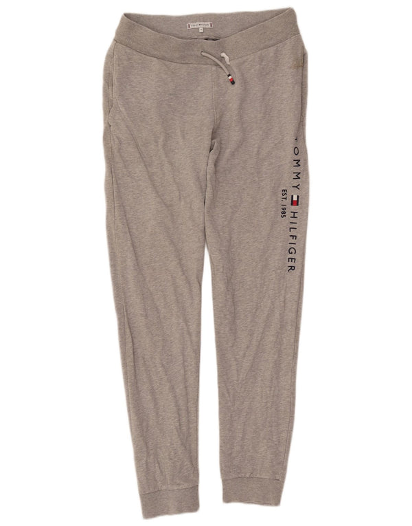 Tommy Hilfiger Girls Graphic Tracksuit Trousers Joggers 13-14 Years Grey