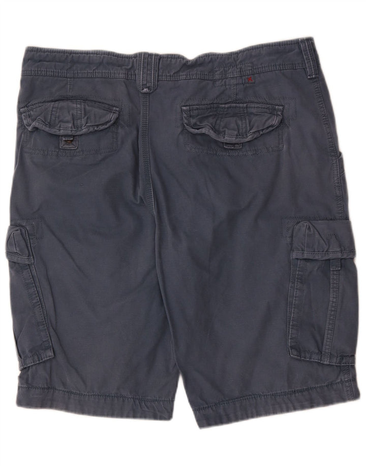 Fat Face Mens Cargo Shorts W38 XL Navy Blue Cotton