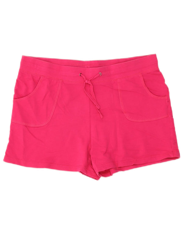 Intuition Womens Sport Shorts UK 16/18 Large Pink Cotton