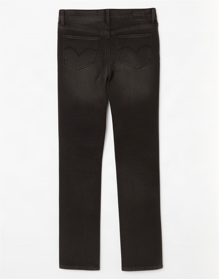 Levi's Womens 312 Shaping Slim Jeans W29 L32 Black Cotton