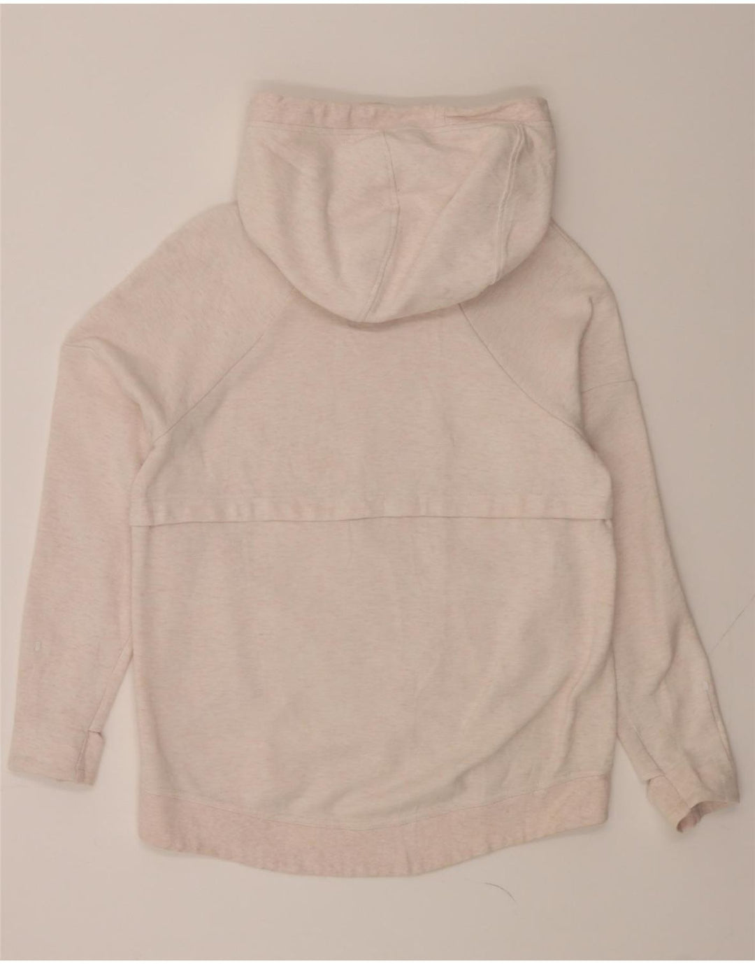 NIKE Womens Oversized Sweatshirt Jumper UK 10 Small Off White Cotton Vintage Nike and Second-Hand Nike from Messina Hembry 