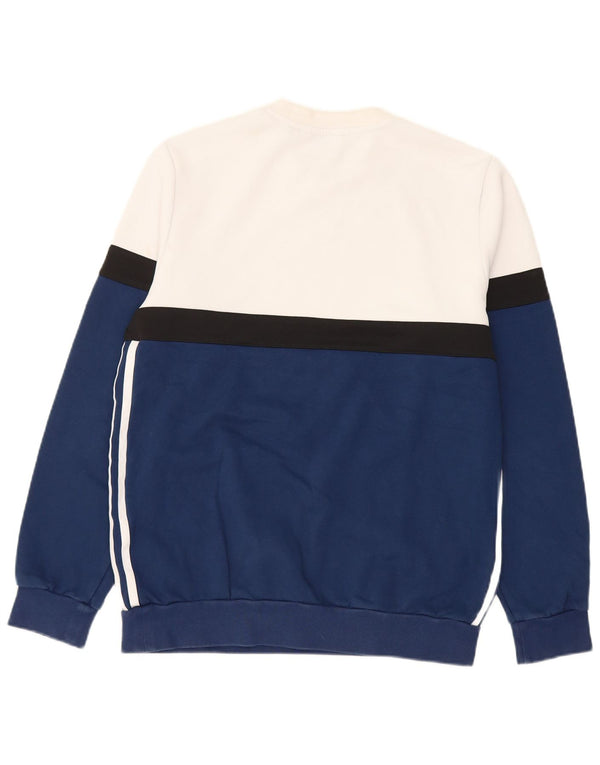 Adidas Boys Graphic Sweatshirt Jumper 15-16 Years Multicoloured Colourblock