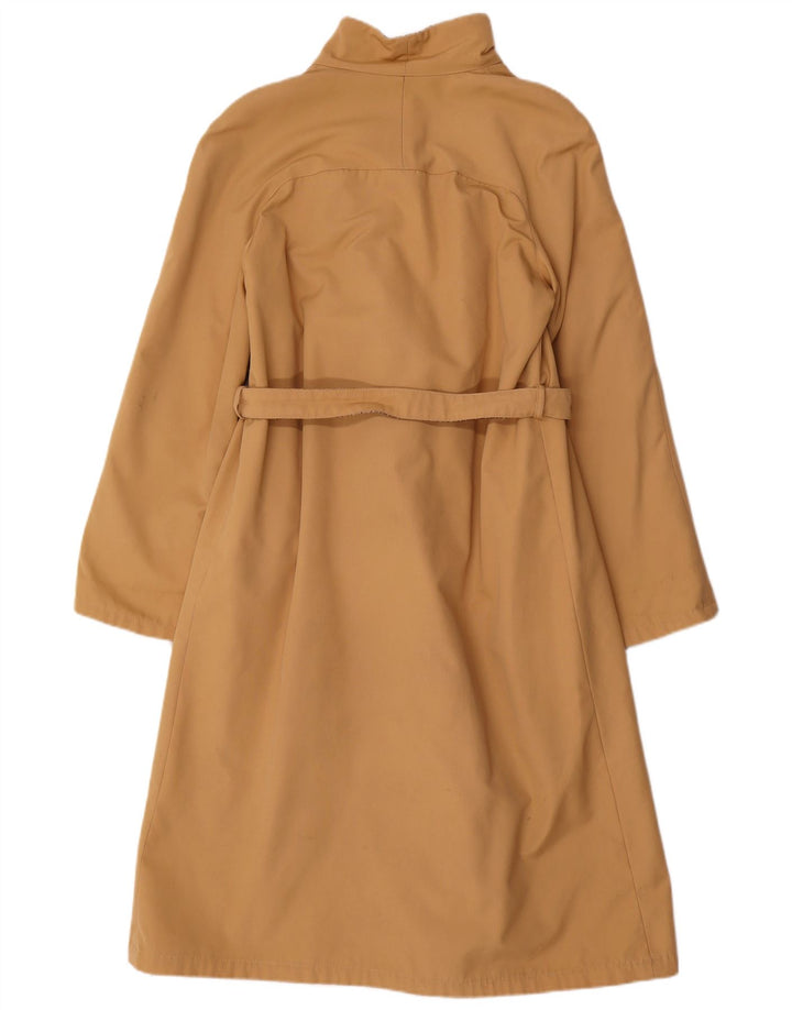 Vintage Womens Reversible Overcoat IT 42 Medium Beige