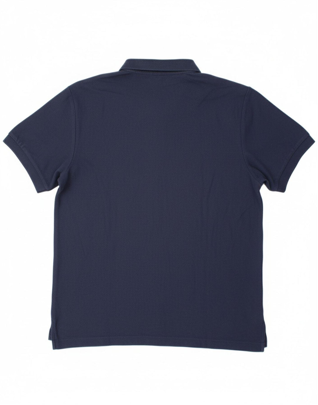 NIKE Mens Polo Shirt Large Navy Blue Cotton