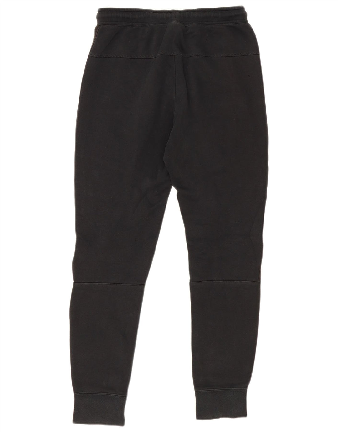 NIKE Mens Tracksuit Trousers Joggers Small  Black Colourblock Cotton