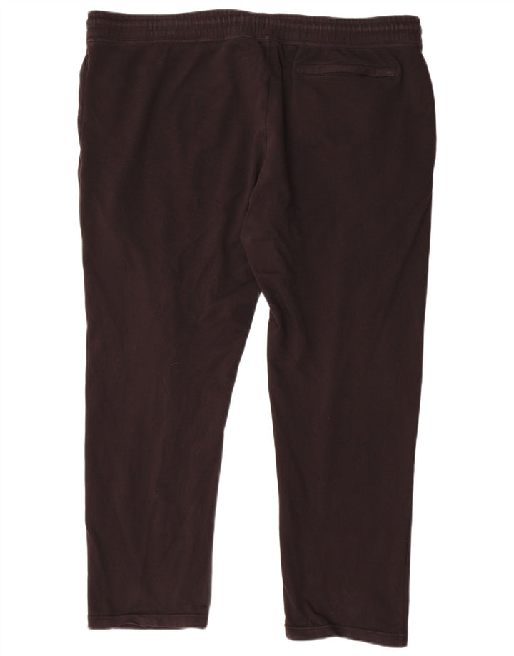 Marks & Spencer Mens Regular Tracksuit Trousers 3XL Black Cotton