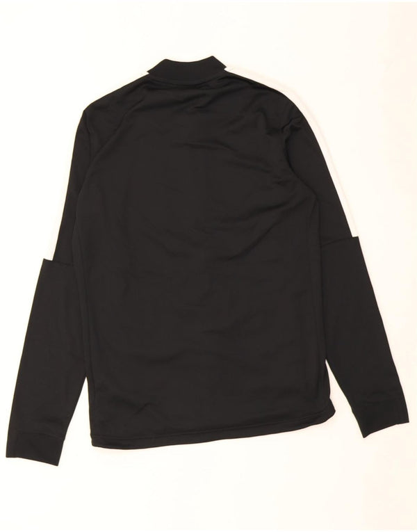 Nike Mens Dri Fit Tracksuit Top Jacket Medium Black Colourblock Polyester