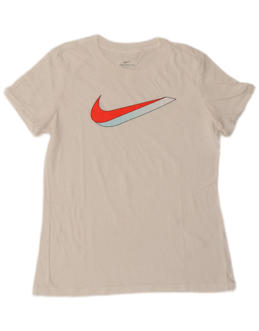 Nike Womens Graphic T-Shirt Top UK 10 Small White