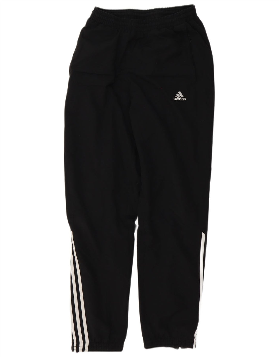 Adidas Mens Tracksuit Trousers Small Black Polyester