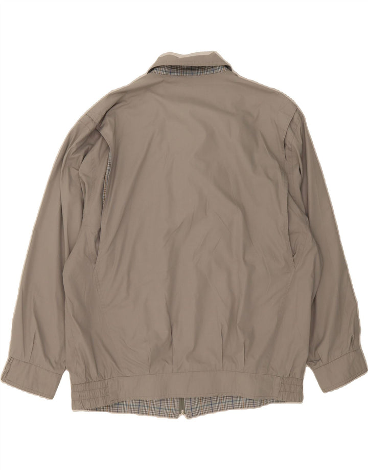 VINTAGE Mens Bomber Jacket UK 42 XL Grey Vintage Vintage and Second-Hand Vintage from Messina Hembry 