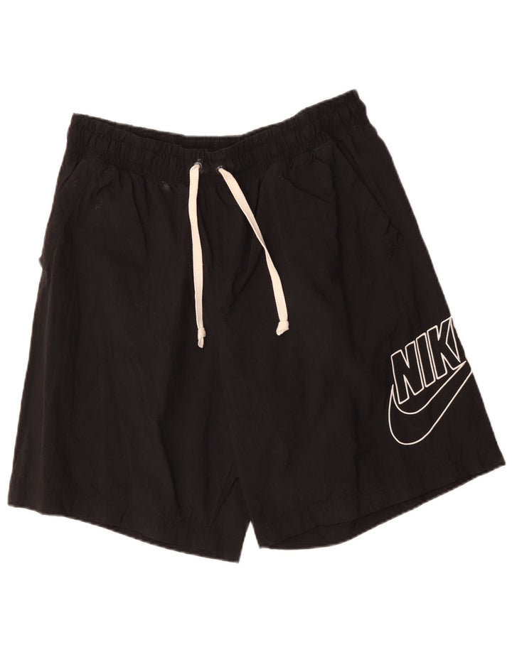 NIKE Mens Graphic Sport Shorts XL  Black Polyester