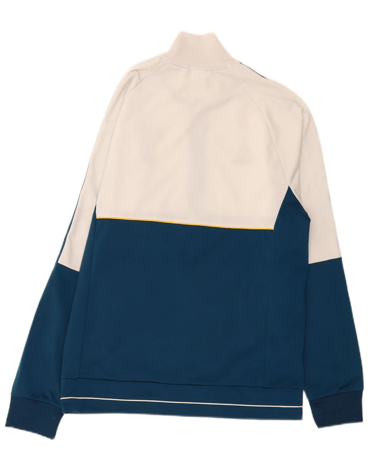 Adidas Mens Juventus Tracksuit Top Jacket Medium Navy Blue Colourblock