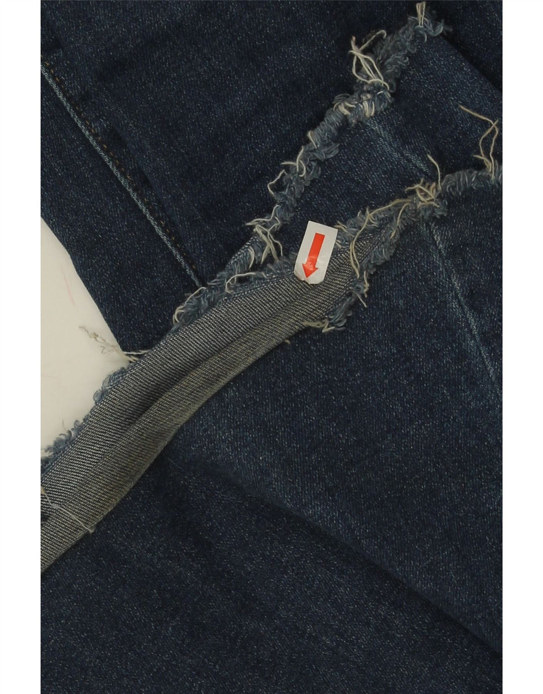 Levi's Womens High Rise Flared Jeans W25 L32 Navy Blue Cotton