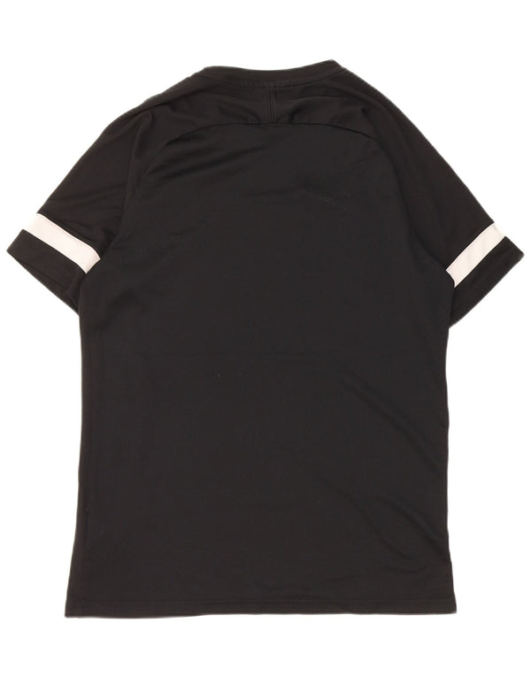 Nike Mens Dri Fit Graphic T-Shirt Top Large Black Colourblock
